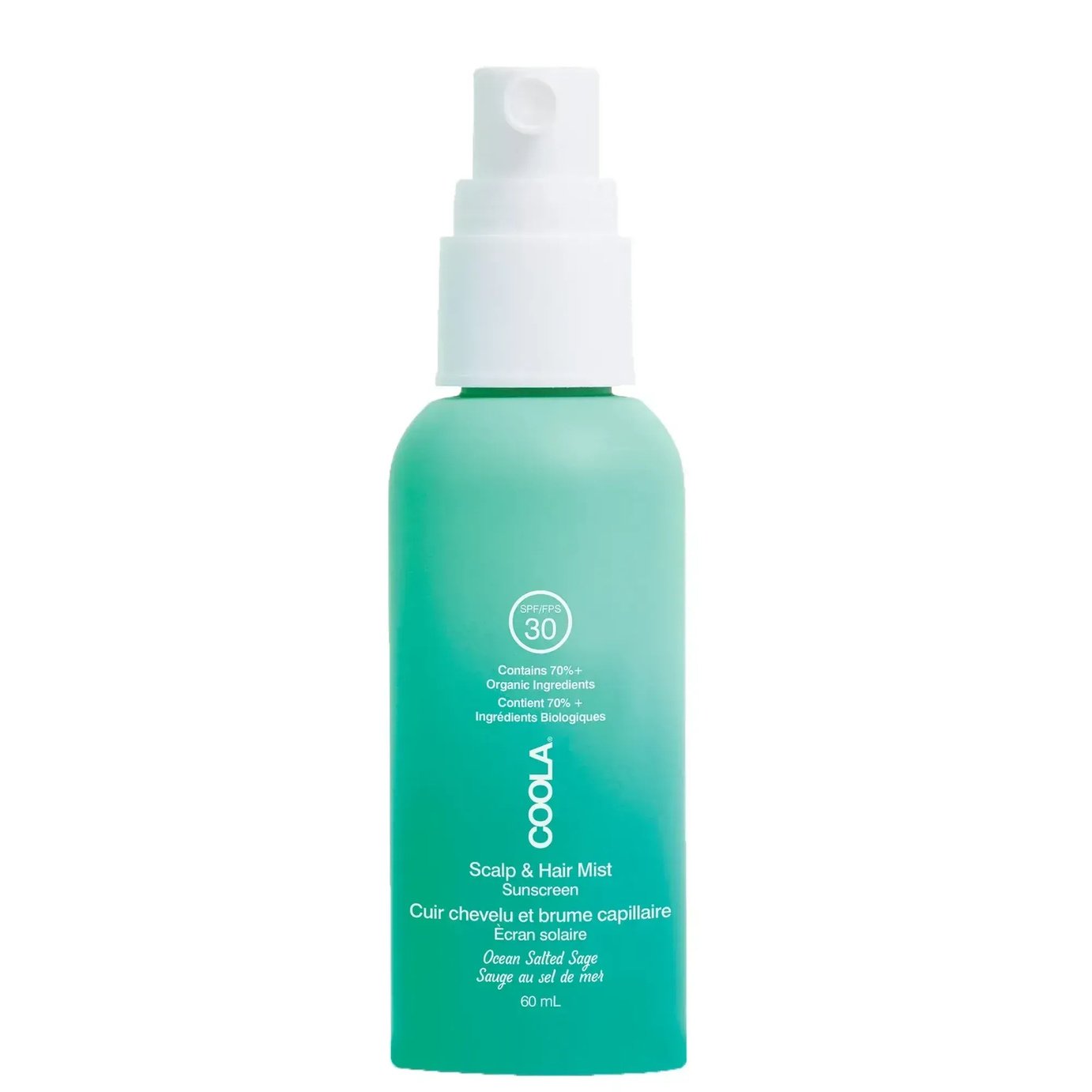 Coola Scalp And Hair Mist Sunscreen SPF30 - 60ml