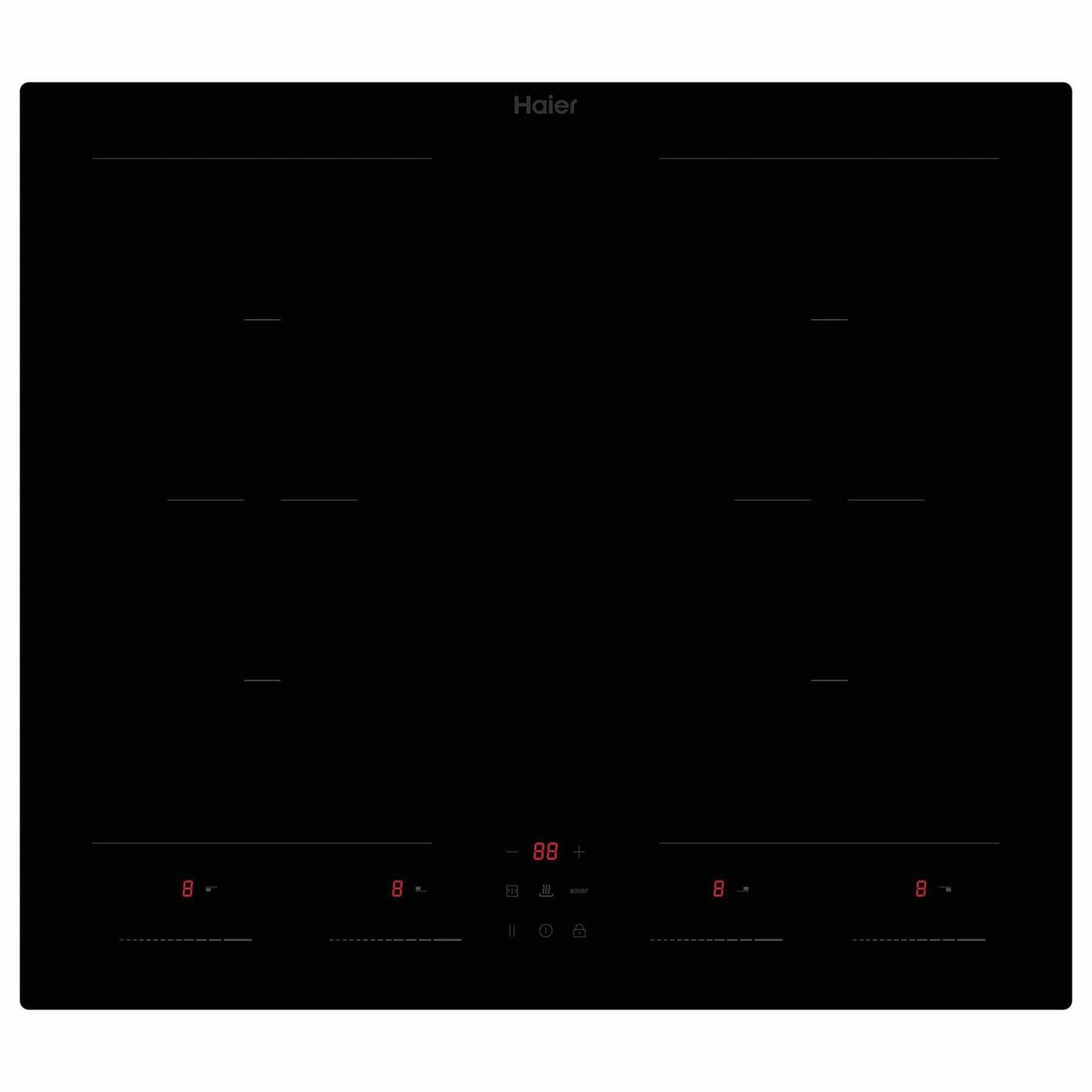 Haier HAIDFS64MCAR Electric Induction Hob - Black