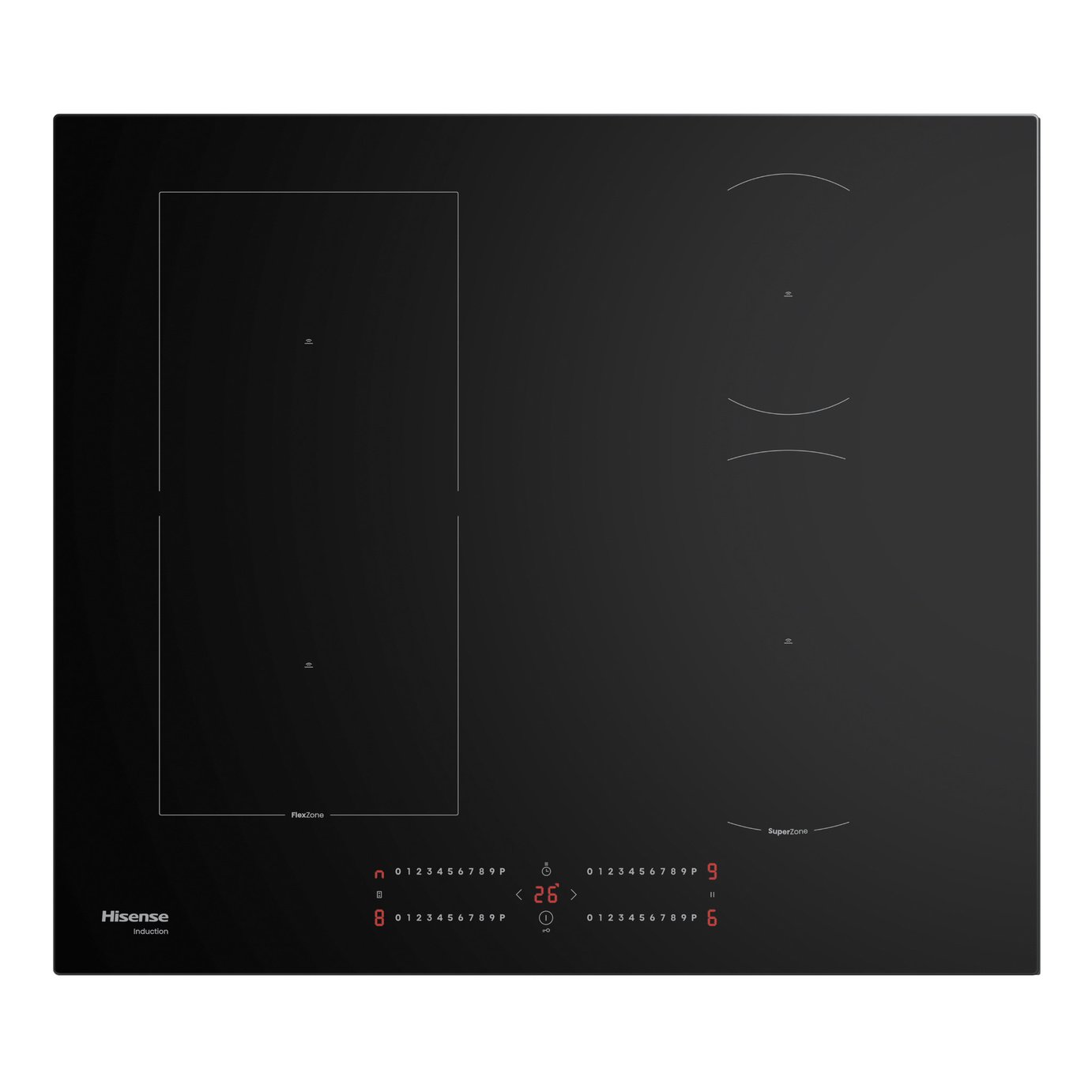 Hisense HIC6422BSC Hi4 Electric Induction Hob - Black