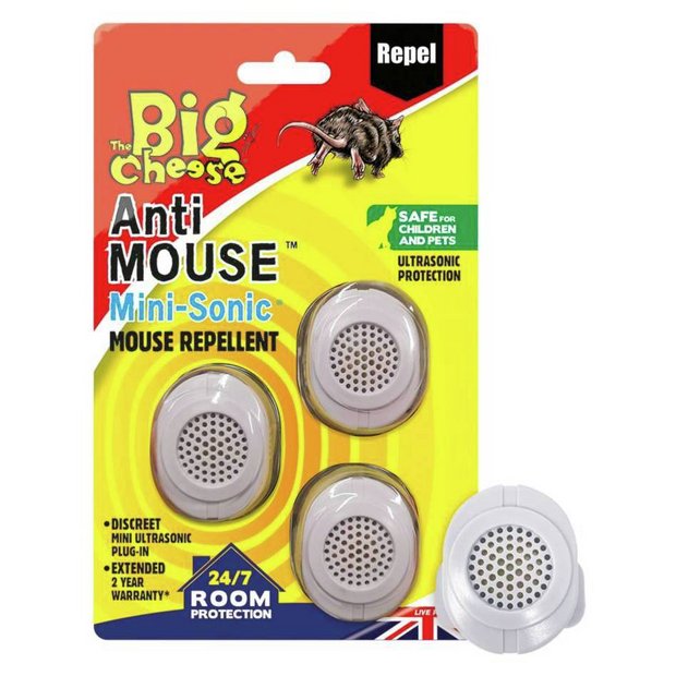 Ultrasonic mice outlet repellent