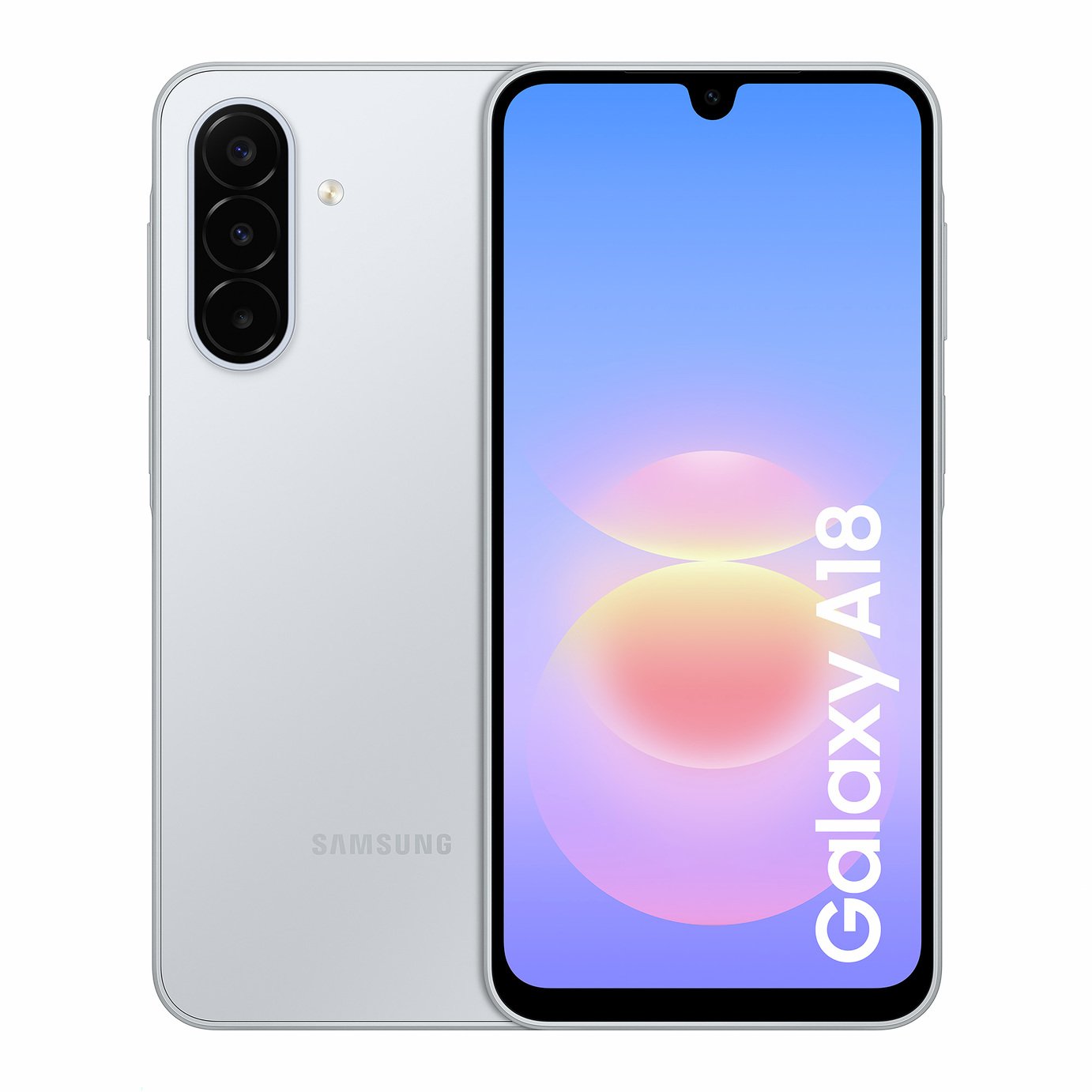 SIM Free Samsung Galaxy A18 4G 128GB AI Mobile Phone - Silver