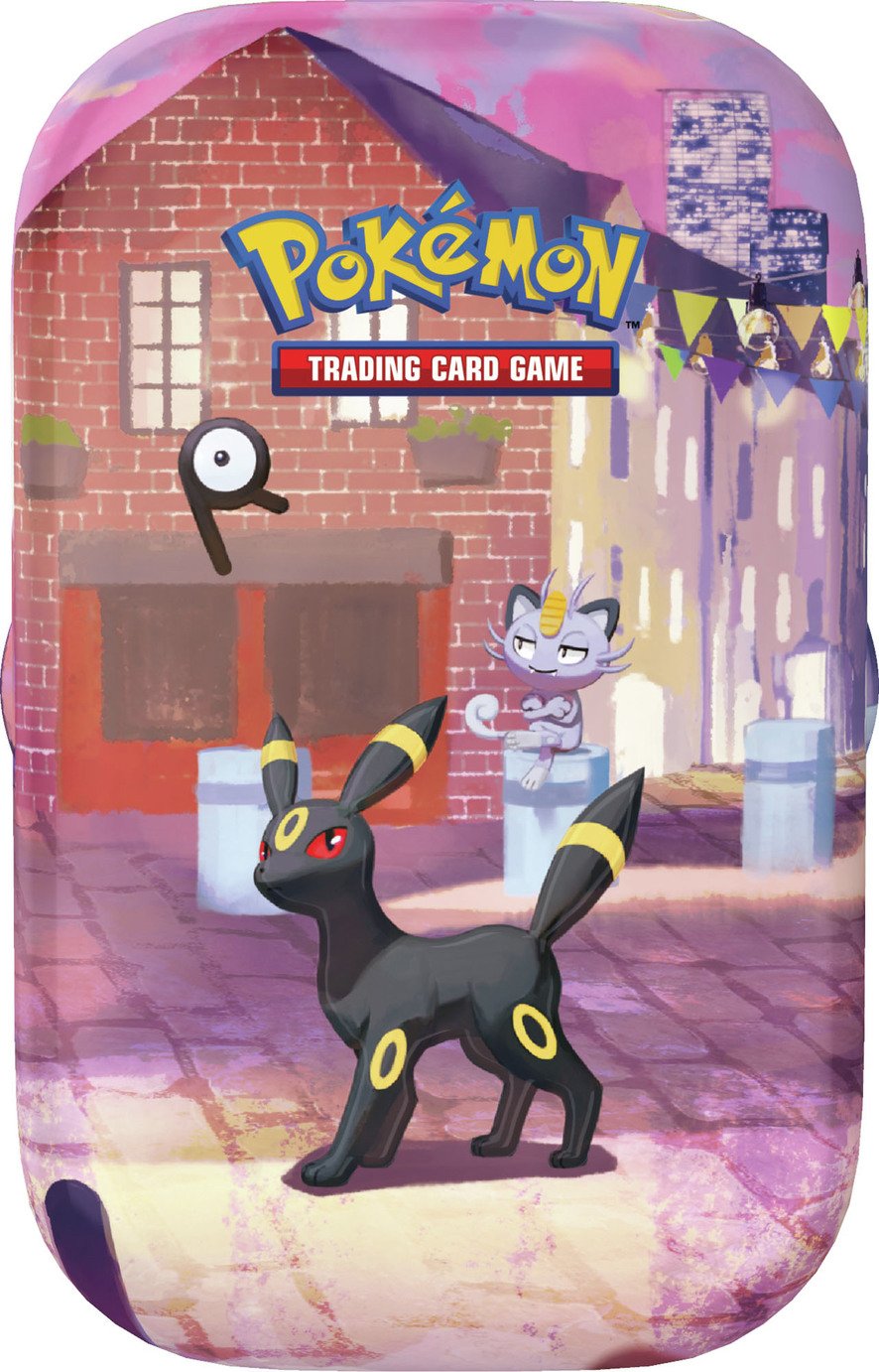 Pokémon Mini Tins 30th Celebration Booster Pack Umbreon Trading Card