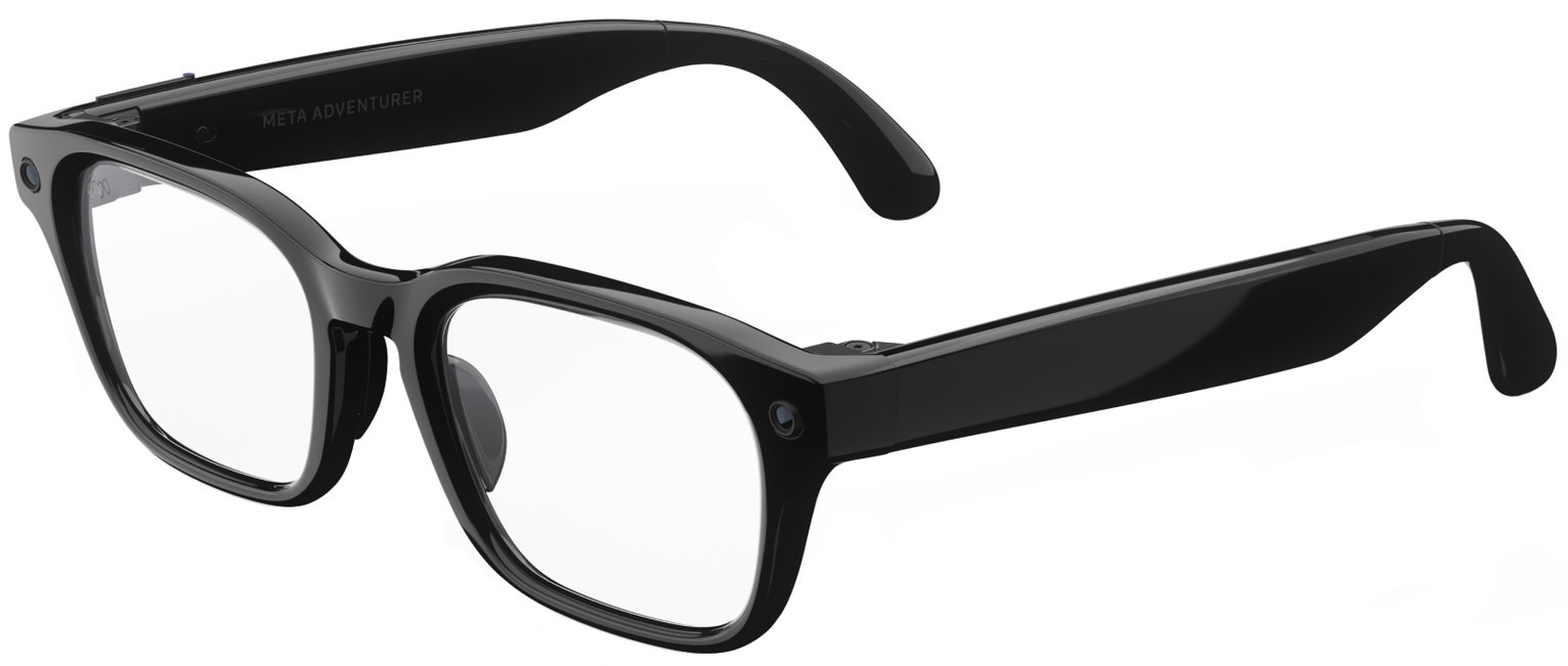 Meta Glasses Adventurer Large - Black, Grey Transitions