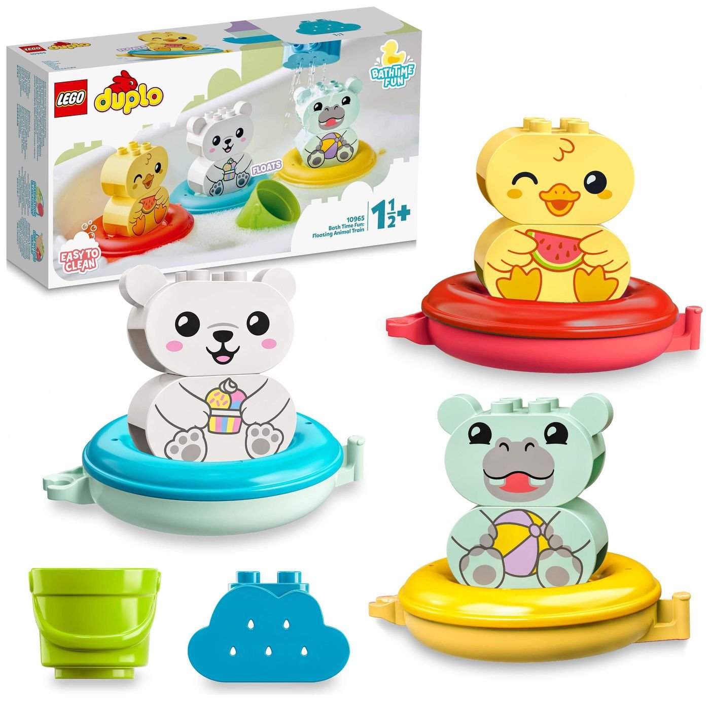 LEGO DUPLO Bath Time Fun: Floating Animal Bath Toys 10965