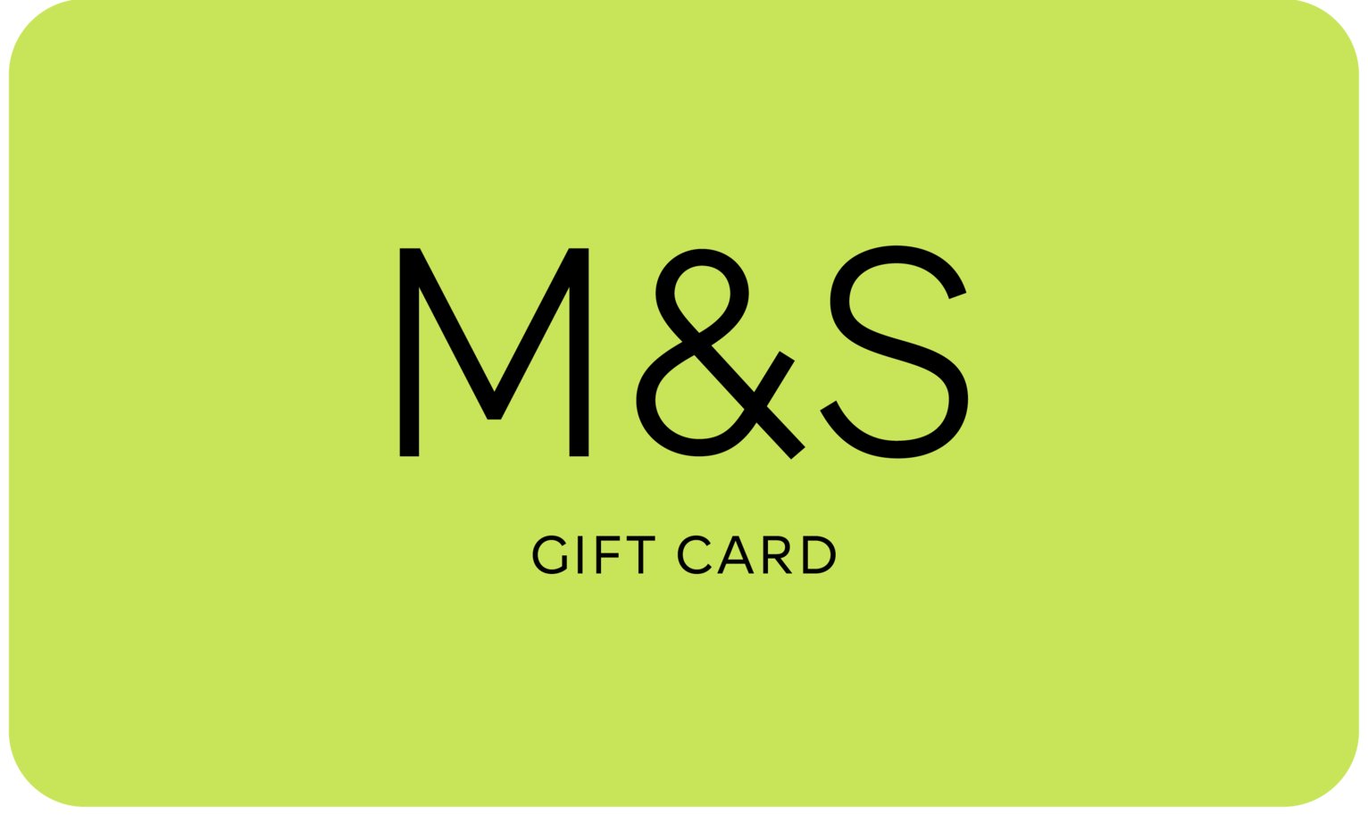 M & S Gift Card