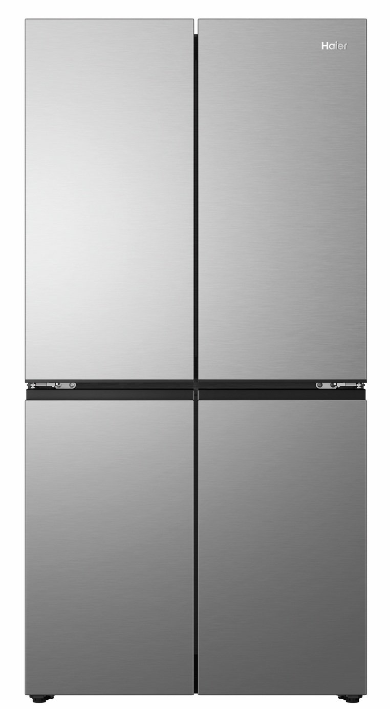 Haier HCR59F18DNMM American Fridge Freezer - Silver