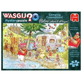 Wasgij Mystery Retro 6 Camping Commotion Jigsaw Puzzle