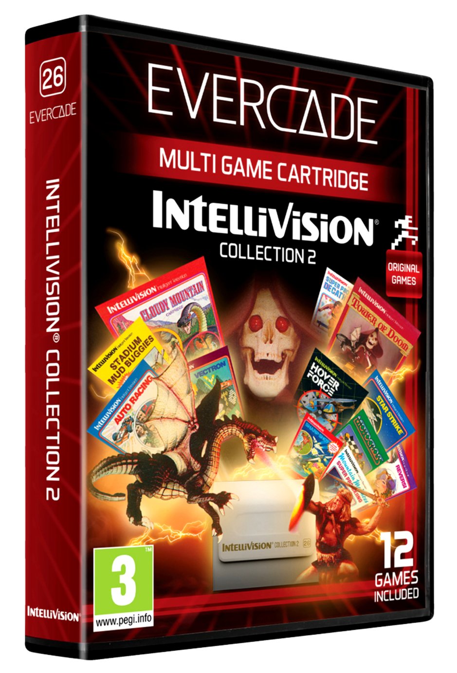 Evercade Intellivision Collection 2 Multi-Game Cartridge