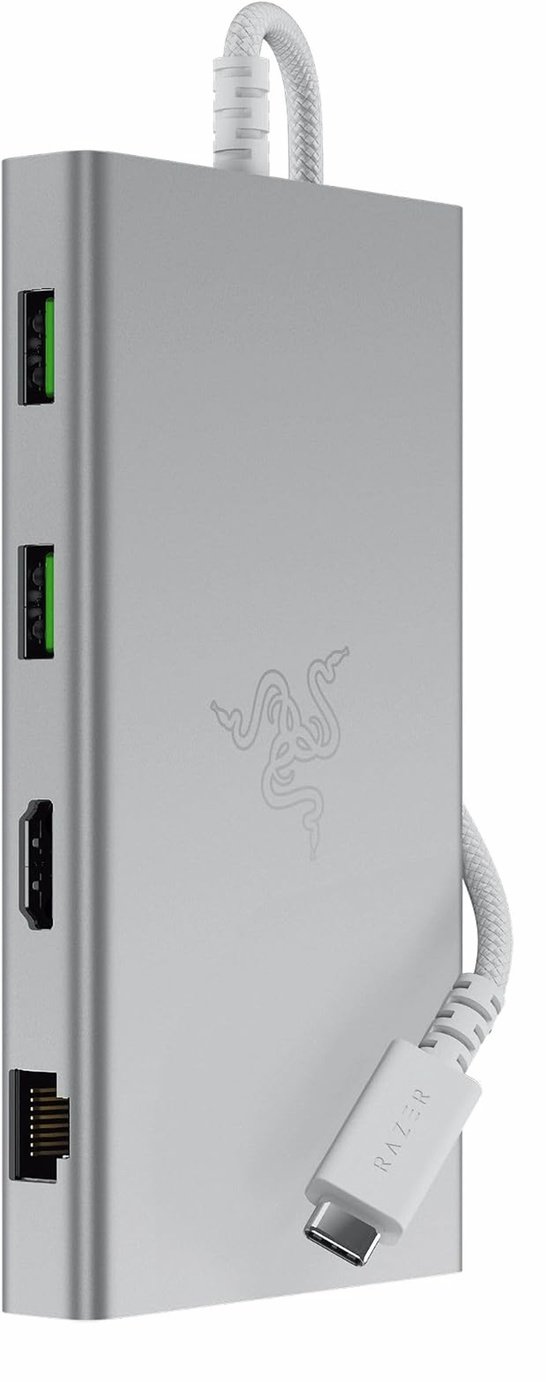 Razer USB-C Docks 11-1 Dock Mercury USB Hub