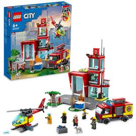 LEGO City Fire Station, Garage & Truck Toy 60320