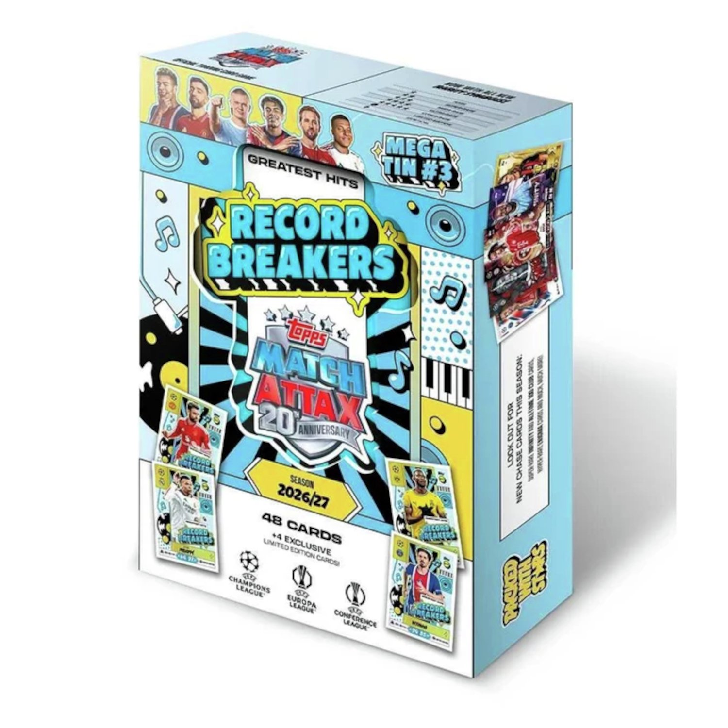 UCC Match Attax 2026-27 Mega Tin Trading Card