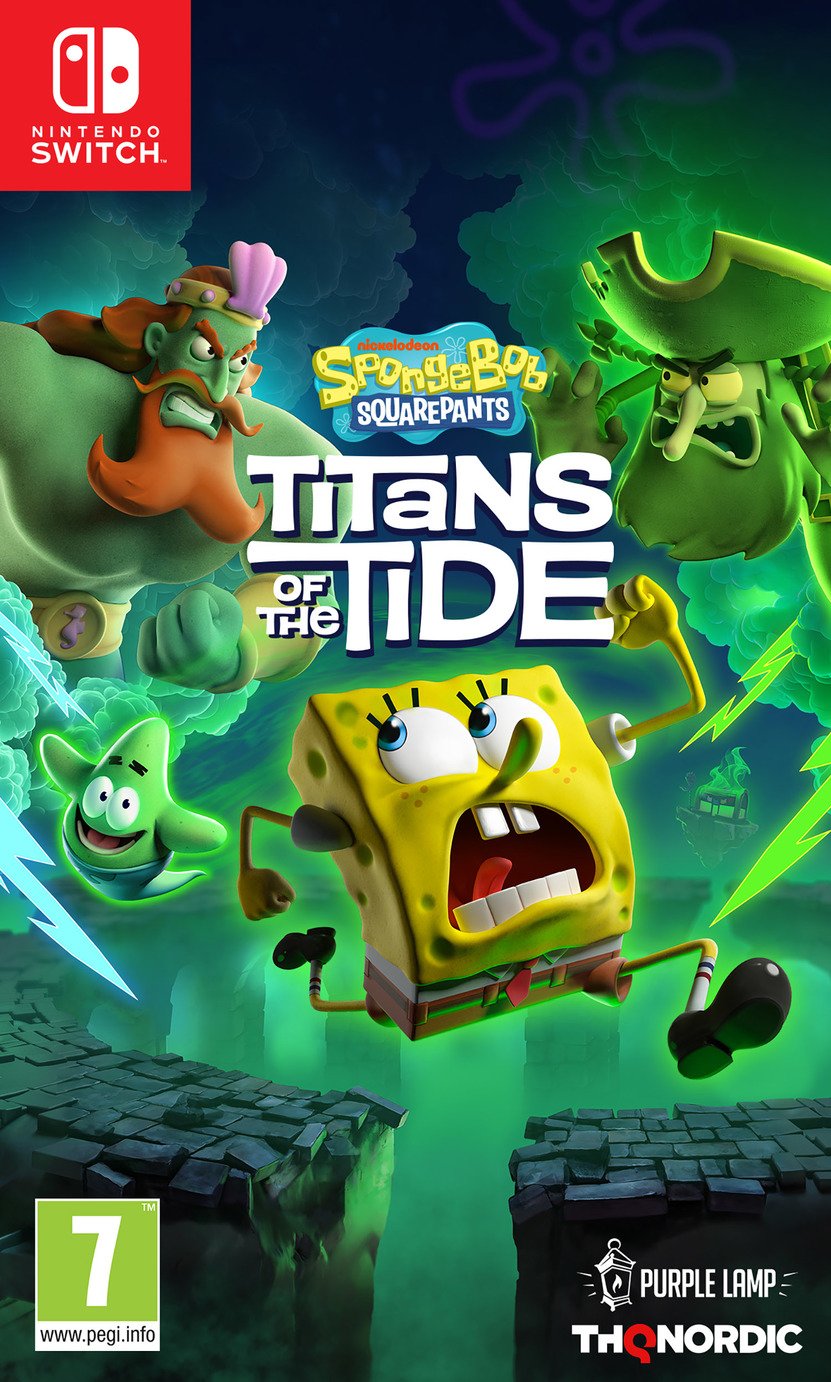 SpongeBob SquarePants: Titans of the Tide Nintendo Switch Game