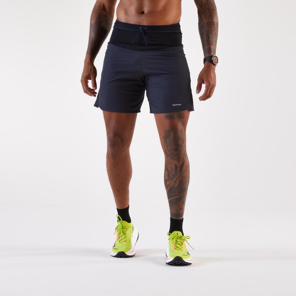 Decathlon Men's Trail Running Shorts - Grey