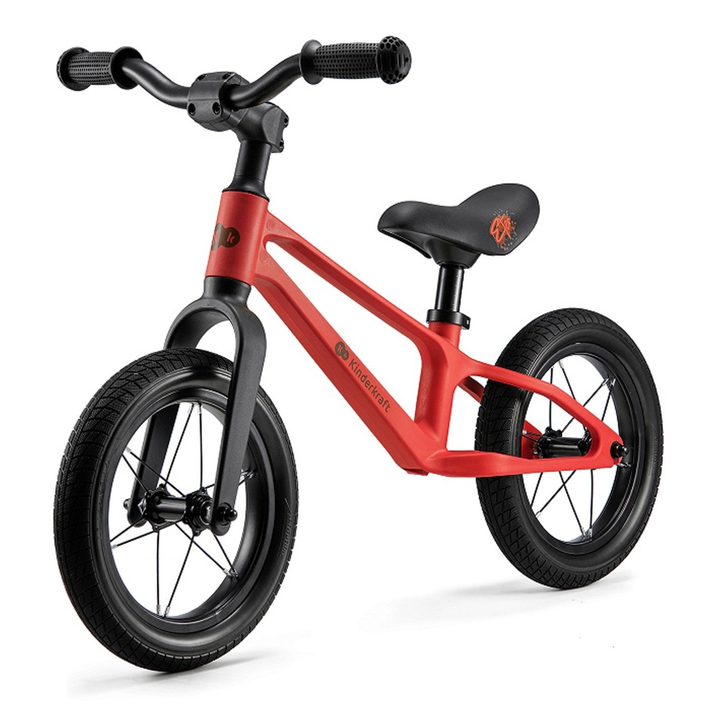 Kinderkraft Eter 12 Inch Kids Balance Bike - Red