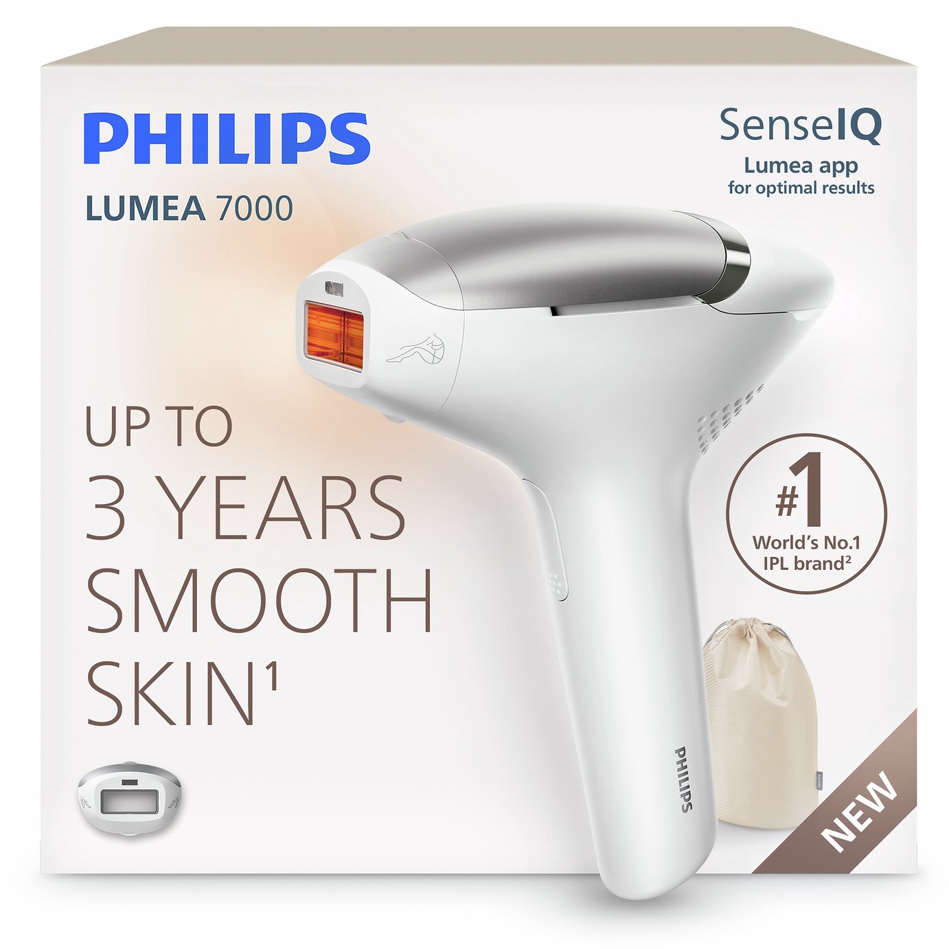 Philips Lumea Series 7000 IPL Hair Removal Device