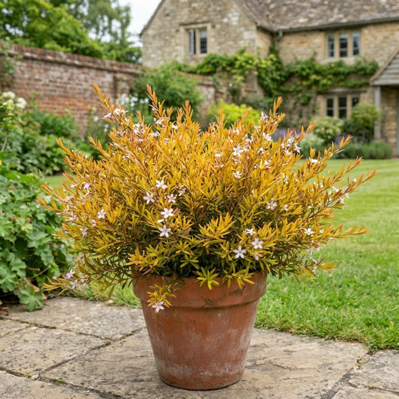 Doorstep Plants Diosma Sunset Gold Pink Shrub Plant