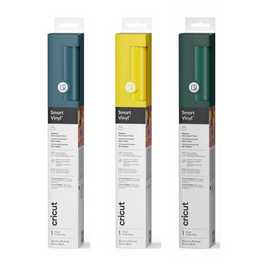 Cricut Smart Permanent Vinyl Rolls Pack of 3