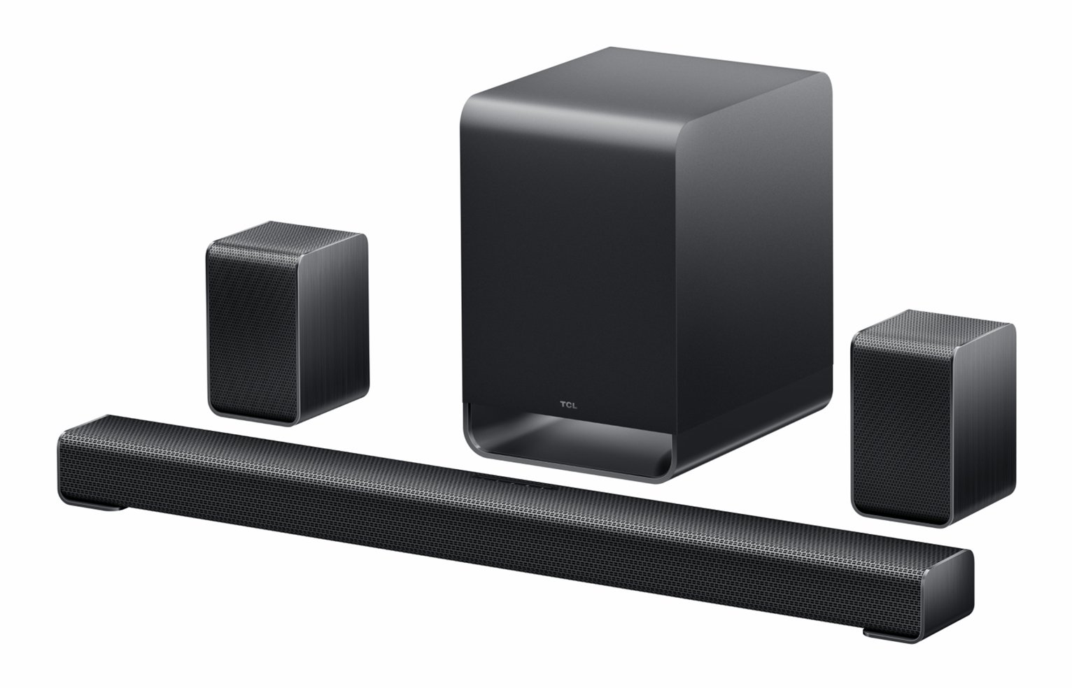 TCL S65K-UK 5.1.2Ch Sound Bar with Rear Speakers & Subwoofer
