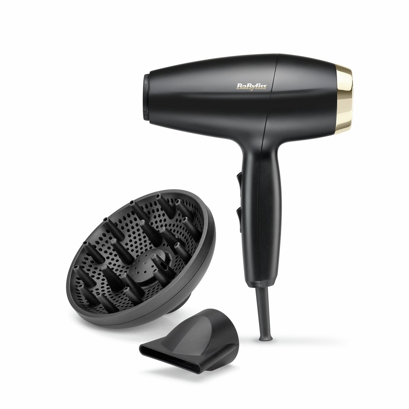 BaByliss Digital Power Dry Hair Dryer with Diffuser