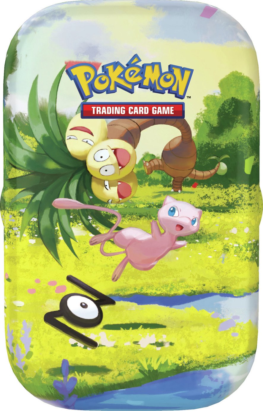 Pokémon Mini Tins 30th Celebration Booster Pack Mew Trading Card