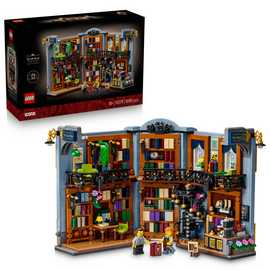 LEGO Icons Bookstore: Book Nook Kit Bookshelf Décor for Adults 11379