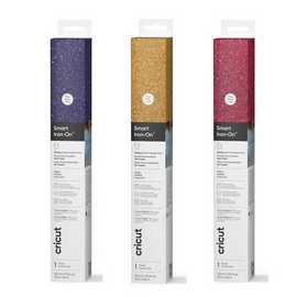 Cricut Smart Glitter Iron-On Rolls Pack of 3