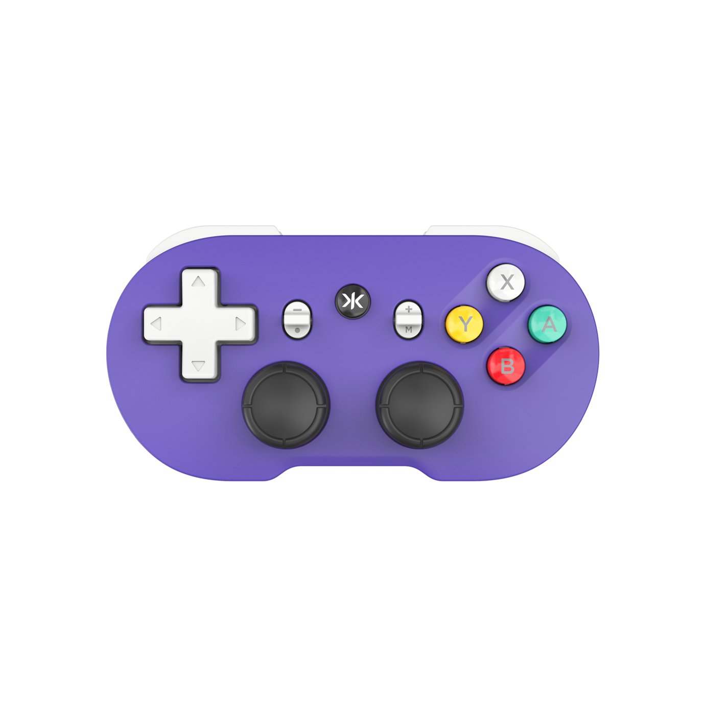 CRKD ATOM+ Mini Bluetooth Switch & PC Gaming Controller - Retro Purple Edition