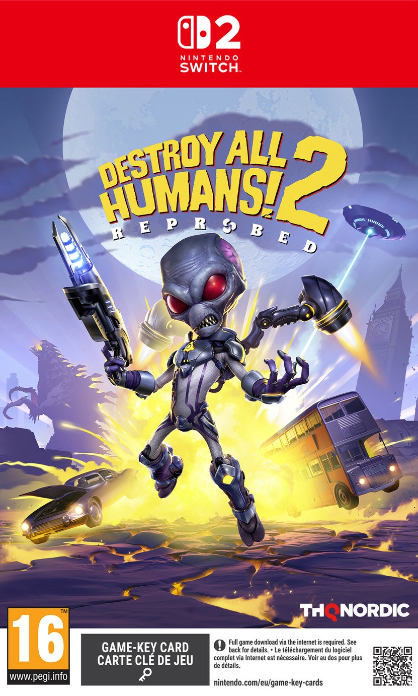 Destroy All Humans! 2 Reprobed Nintendo Switch 2 Game Pre-Order