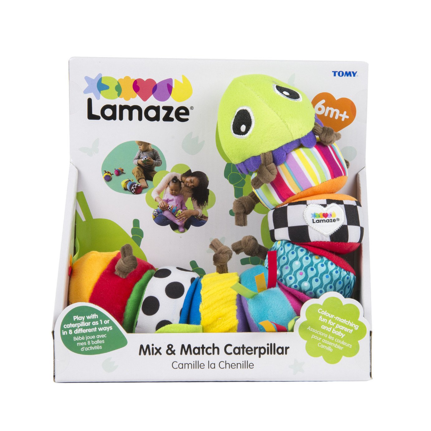 Tomy Lamaze's Mix & Match Caterpillar Activity Toy