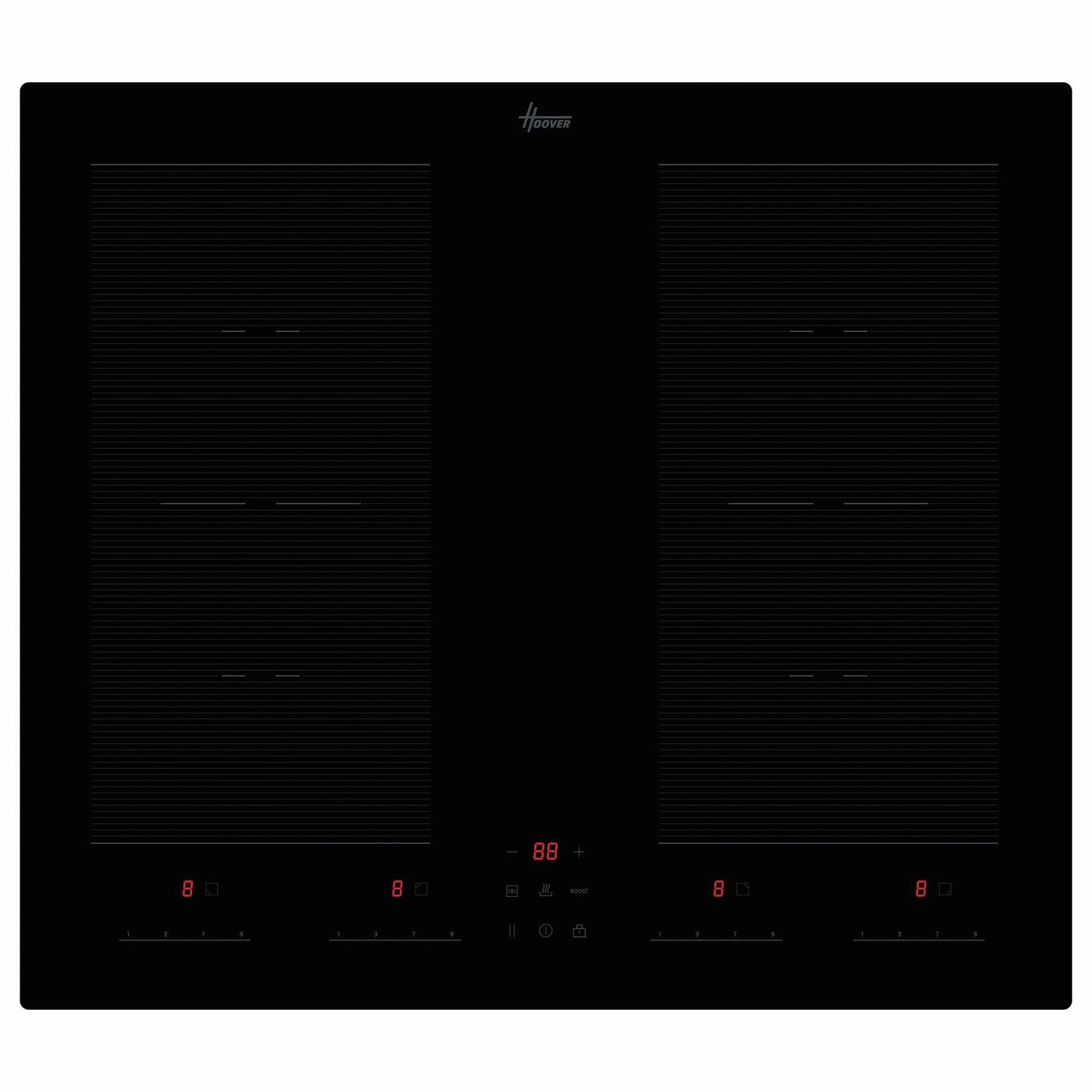 Hoover HIDFS647MCAR Electric Induction Hob - Black
