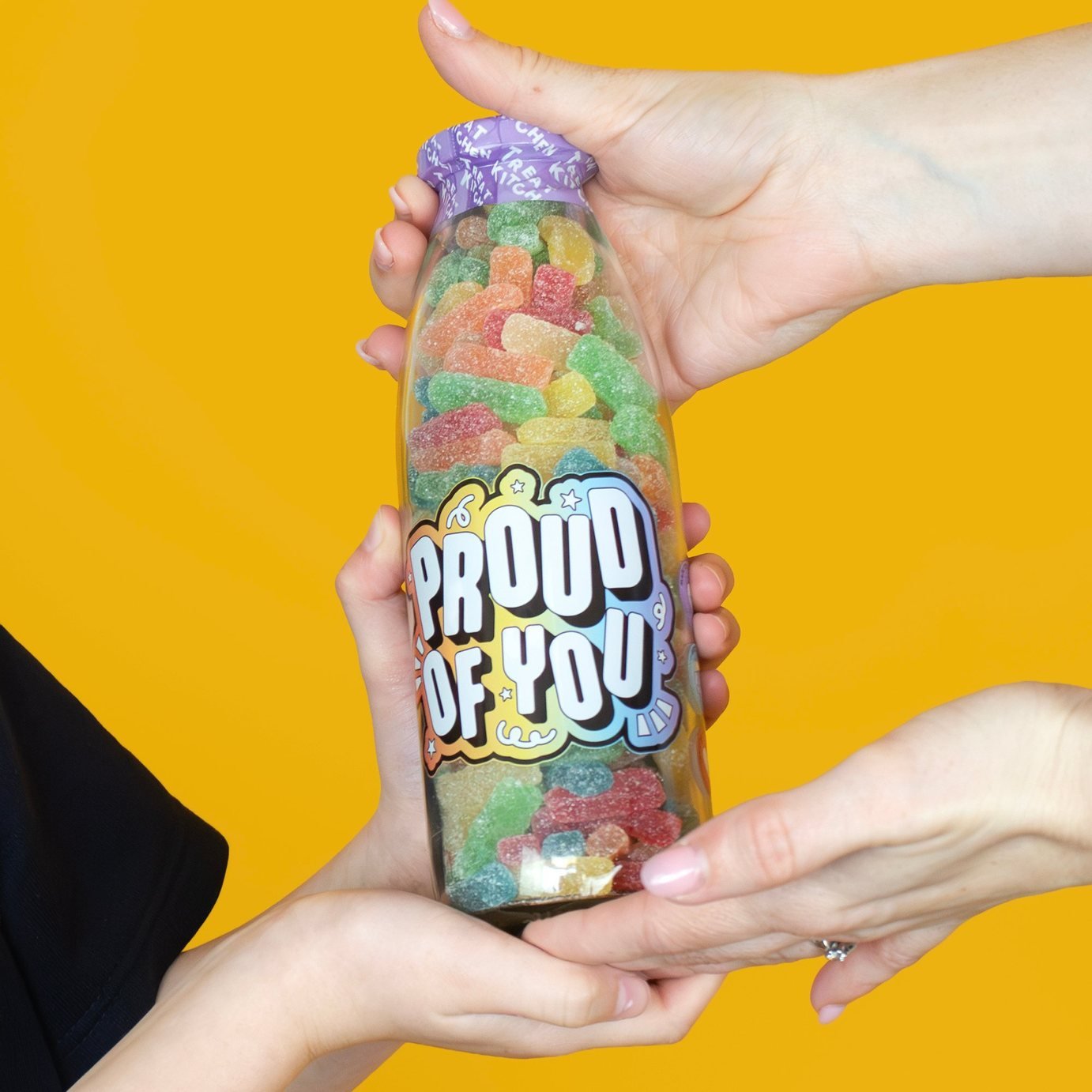 Treat Kitchen Proud of You Message Bottle Gift Box