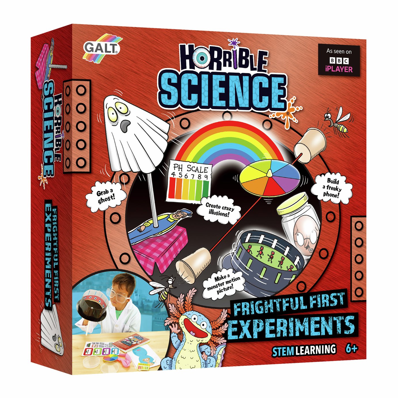 Galt Horrible Science Frightful First Experiments Kit