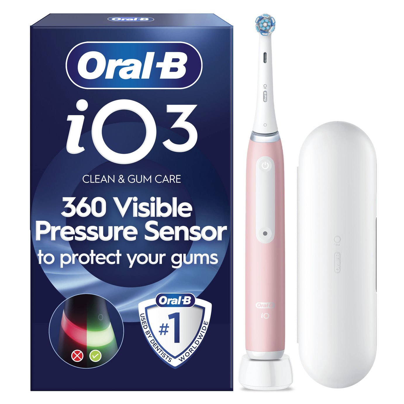 Oral-B iO3 Pink Electric Toothbrush