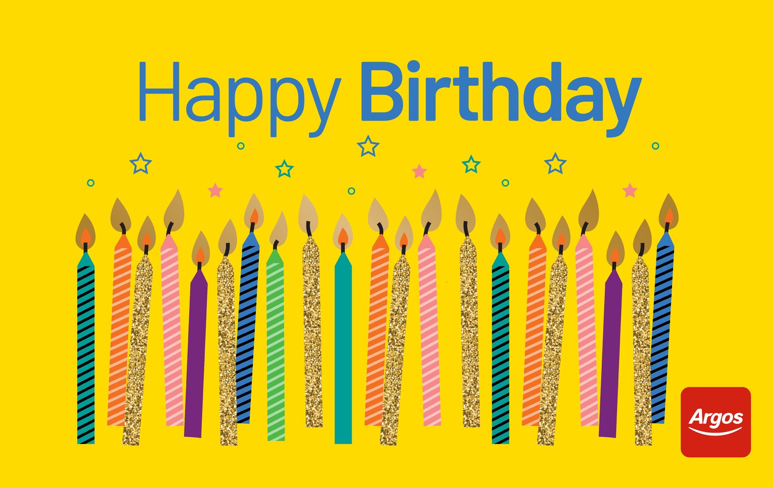 Argos Happy Birthday 10 GBP Gift Card