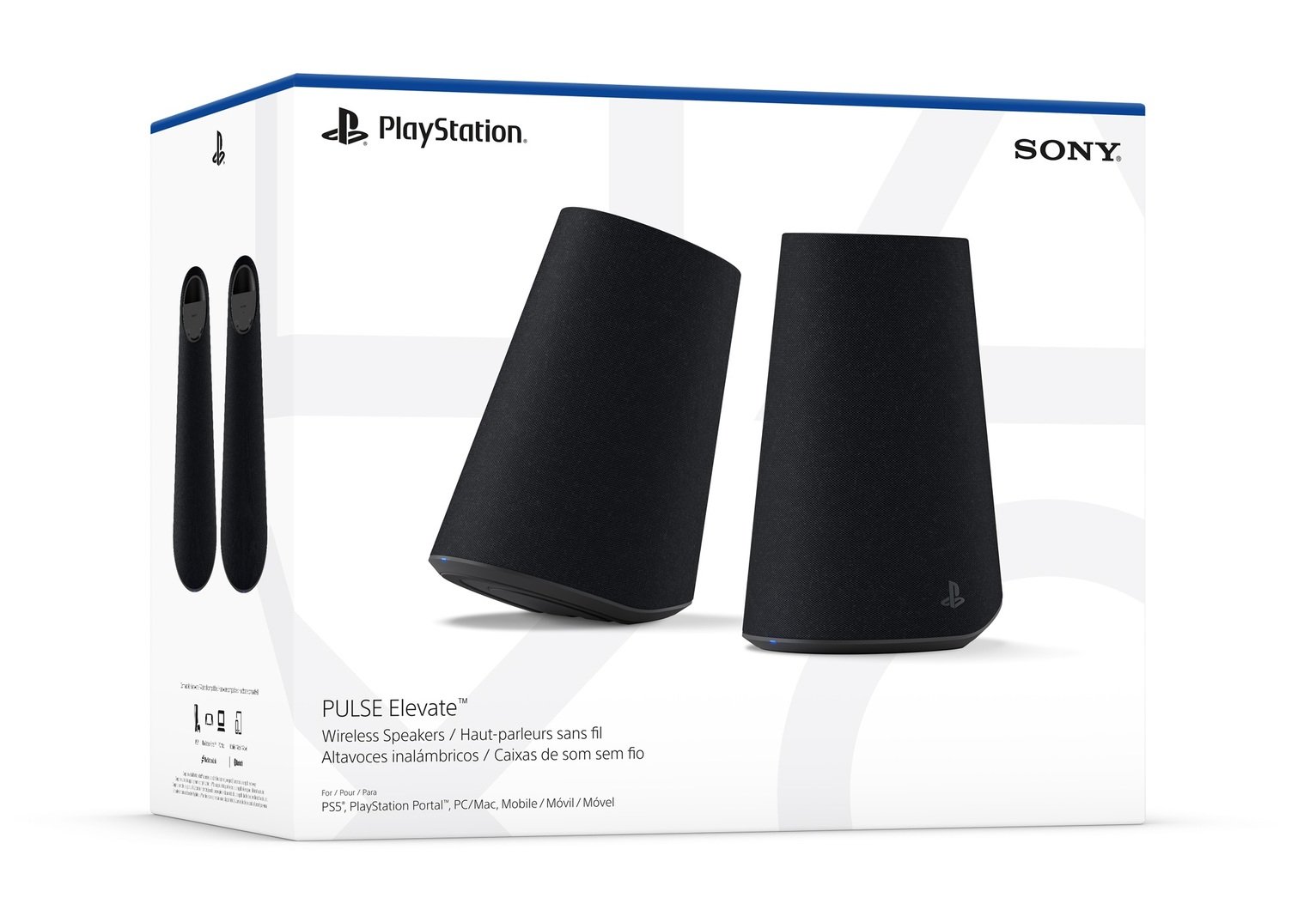 Sony Pulse Elevate Wireless Gaming Speaker- Midnight Black - Pre-Order
