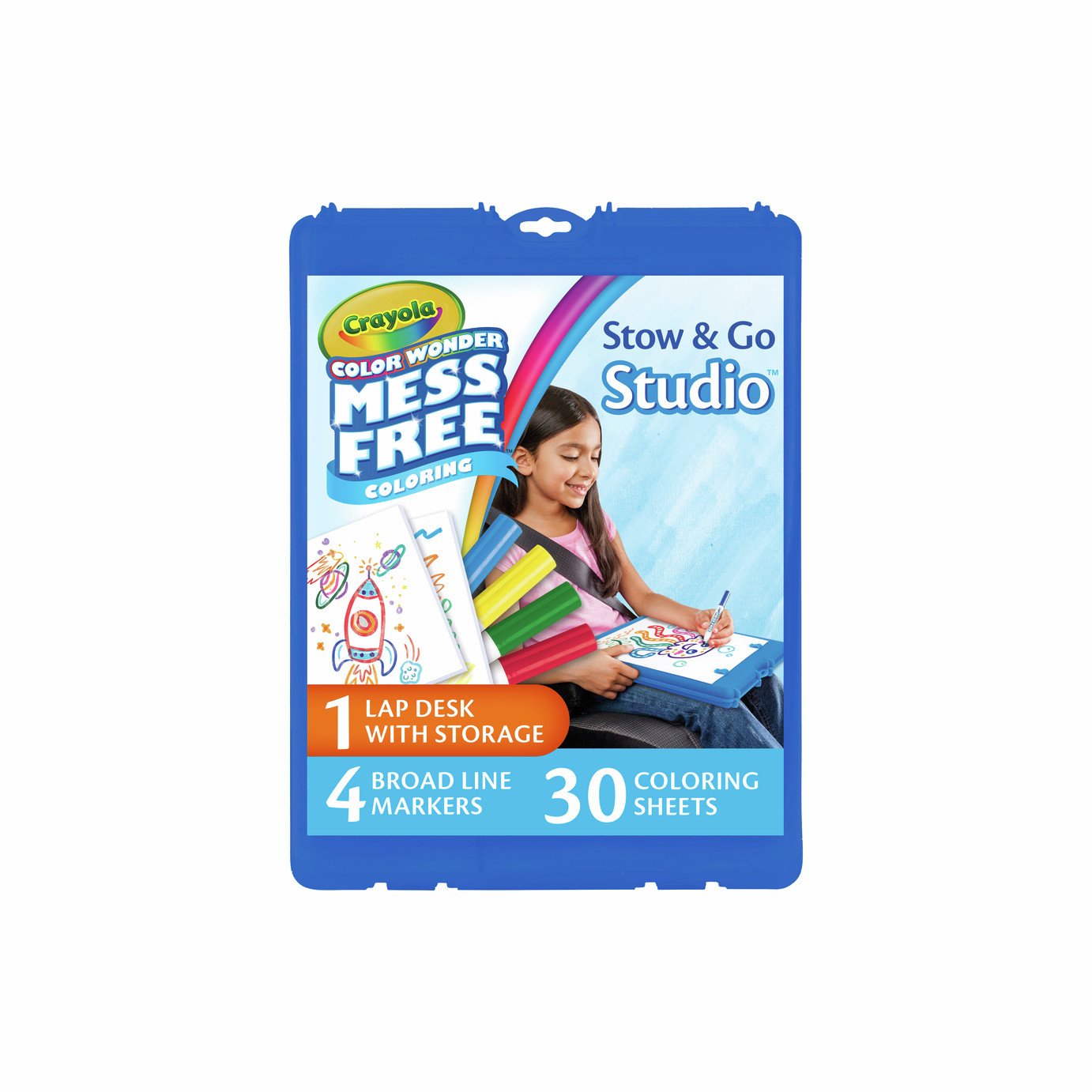 Crayola Colour Wonder Stow and Go Studio