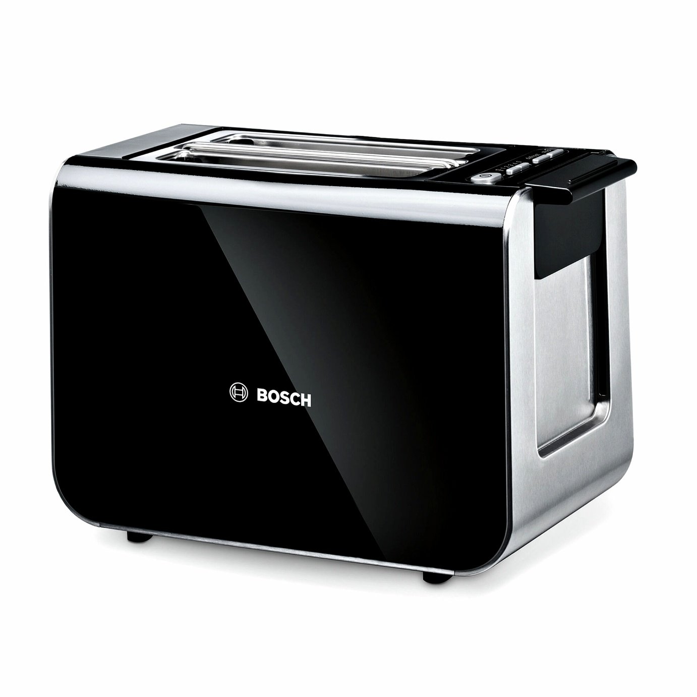 Bosch TAT8613NGB Styline Compact 2 Slice Toaster - Black