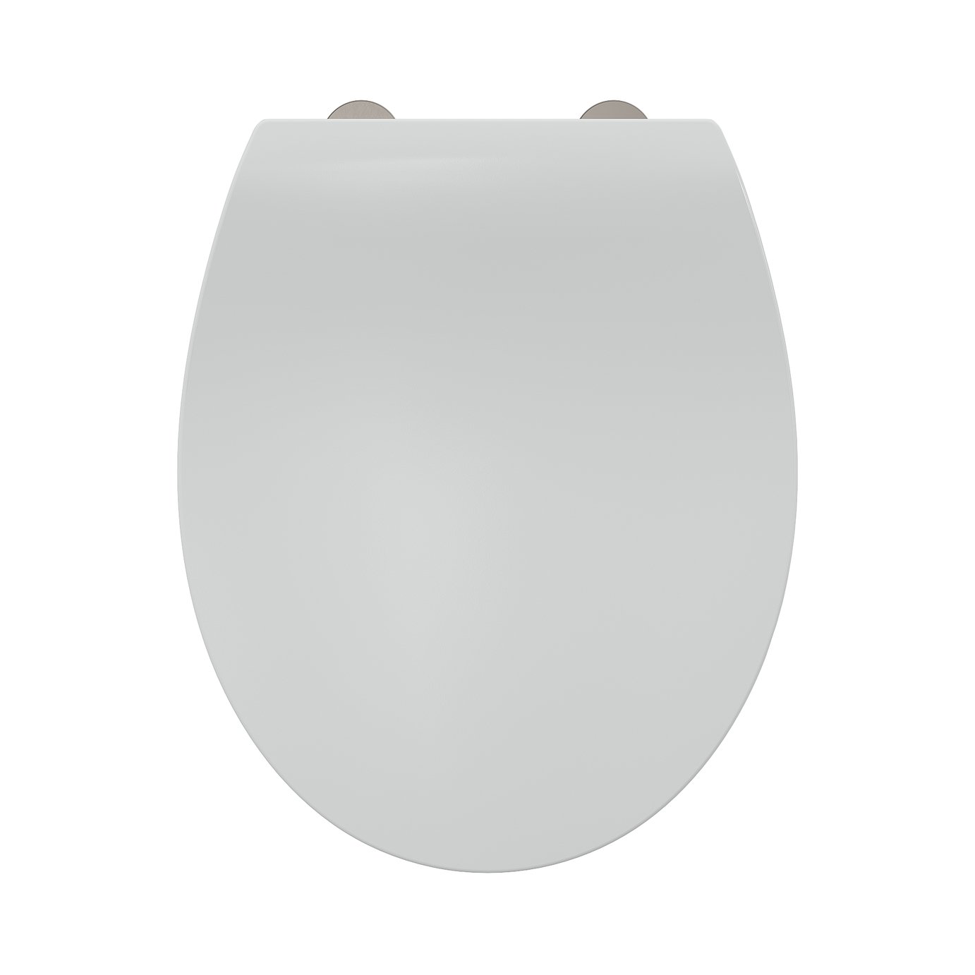 Bemis Click and Clean Plastic Soft Close Slim Toilet Seat - White