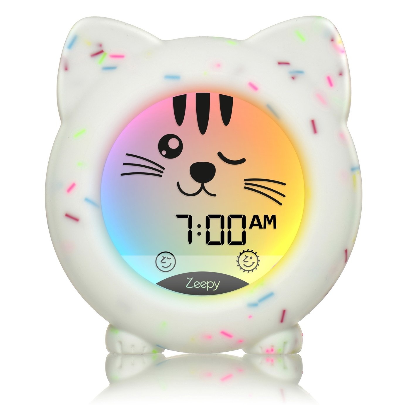 Zeepy Kip the Kitty's 4 Phase Toddler Sleep Trainer Clock