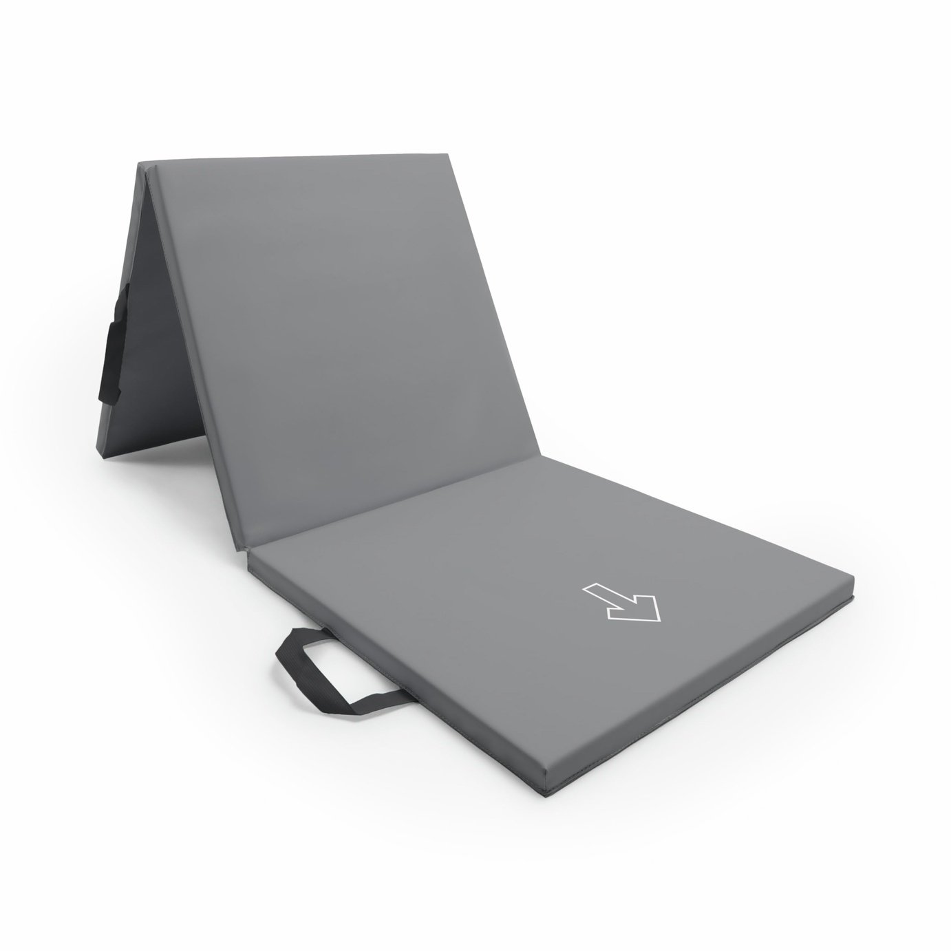 Northern 30 mm Tri-Fold Grey Yoga Mat