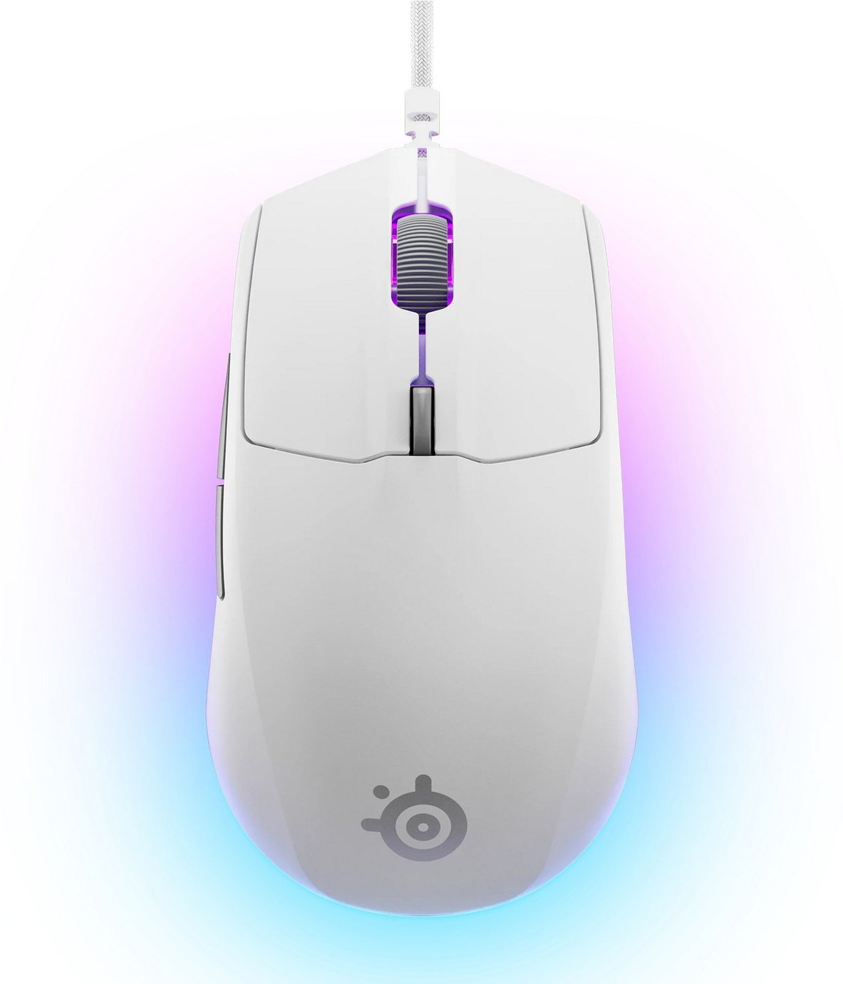 SteelSeries Rival 3 Gen 2 Wired Gaming Mouse - White