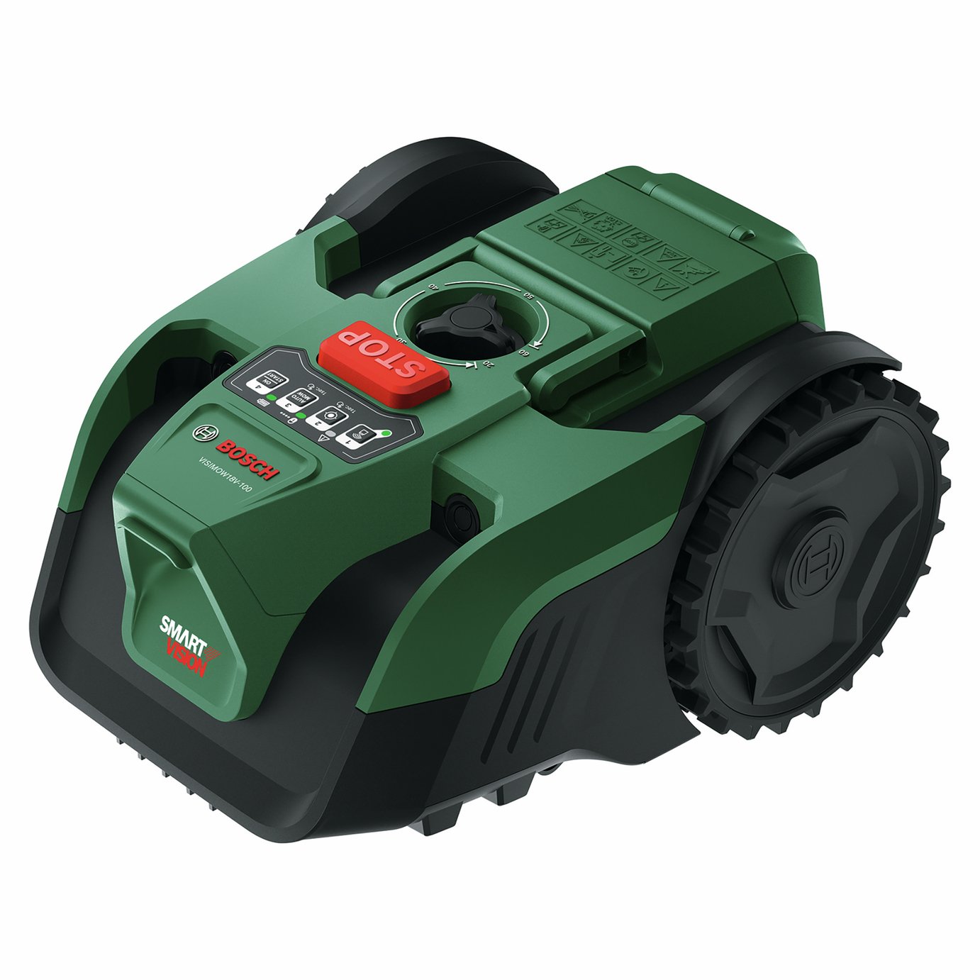 Bosch VISIMOW18V-100 16cm Cordless Robotic Lawnmower - 18V