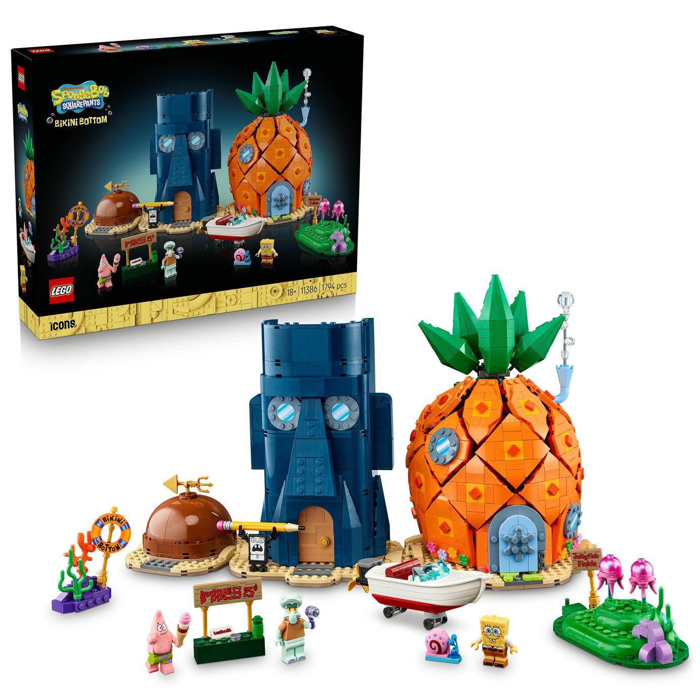 LEGO Icons SpongeBob SquarePants: Bikini Bottom Model 11386 COMING SOON