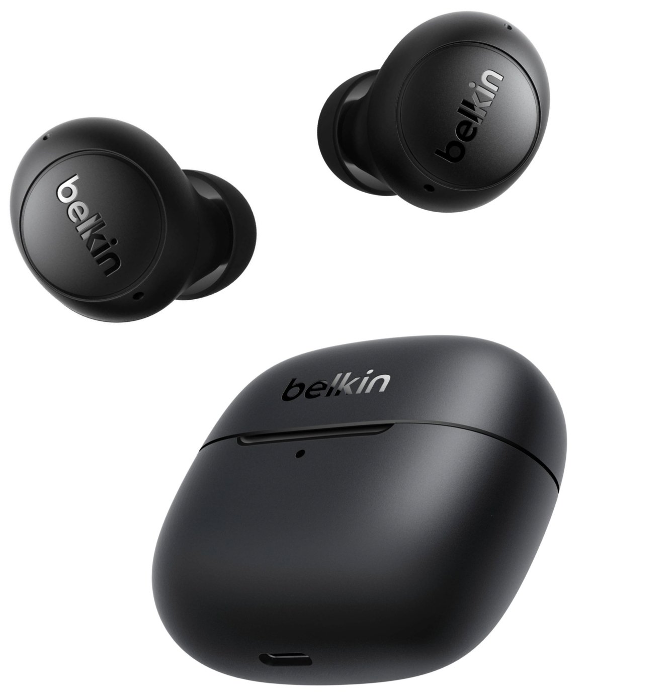 Belkin SoundForm Dot ANC True Wireless Earbuds - Black