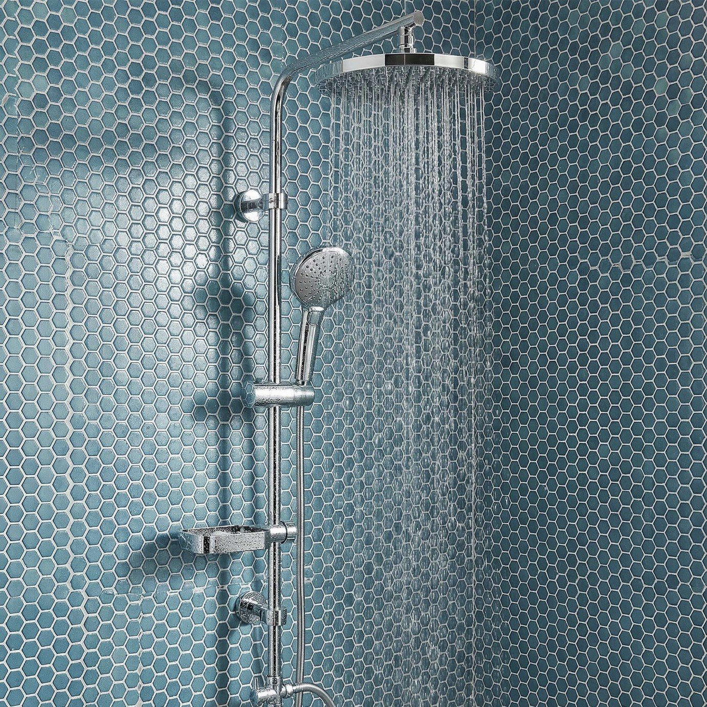Aqualona Nebula Spa 3 Function Shower Head - Chrome