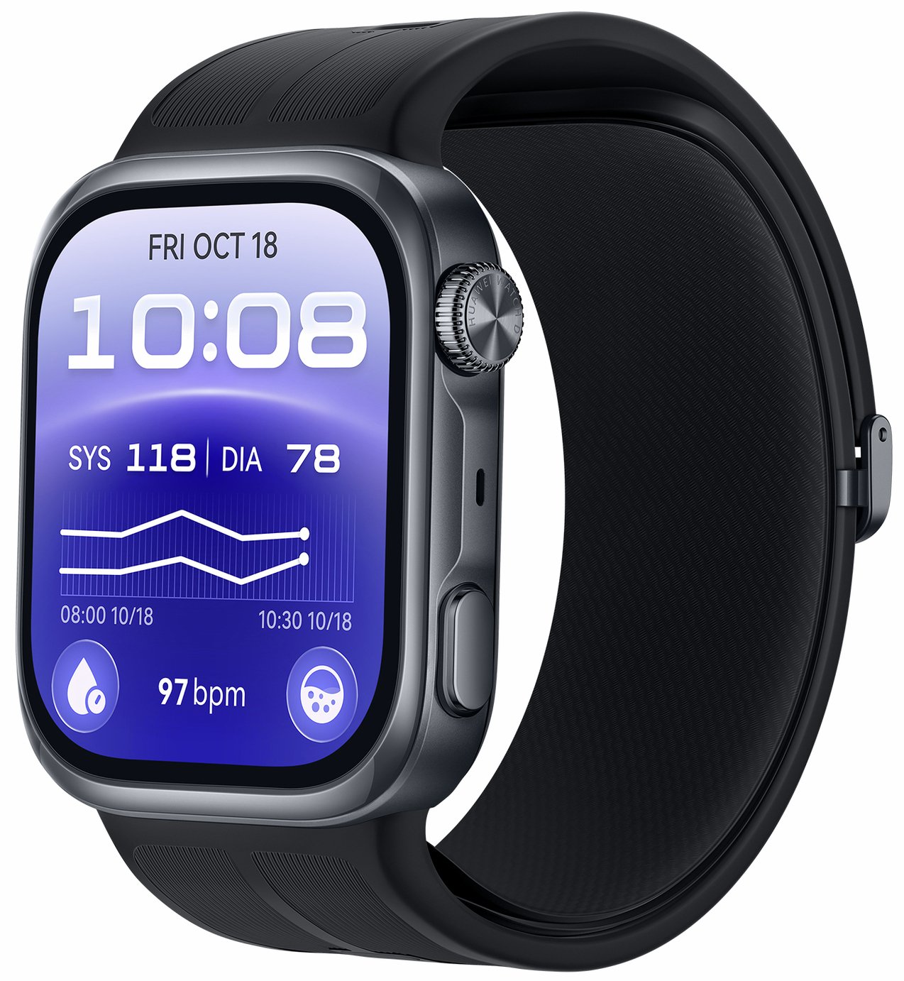 HUAWEI WATCH D3 Health Smart Watch - Black