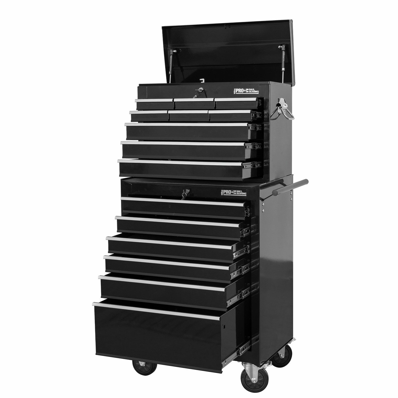 Hilka 15 Drawers Tool Storage Combination with Secure Key Locking