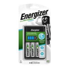 Energizer 1 Hour Battery Charger with 4 x AA Batteries