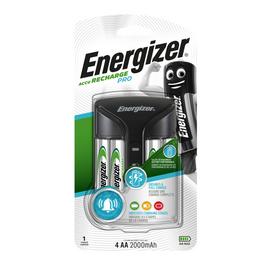 Energizer Pro Battery Charger with 4 x AA Batteries