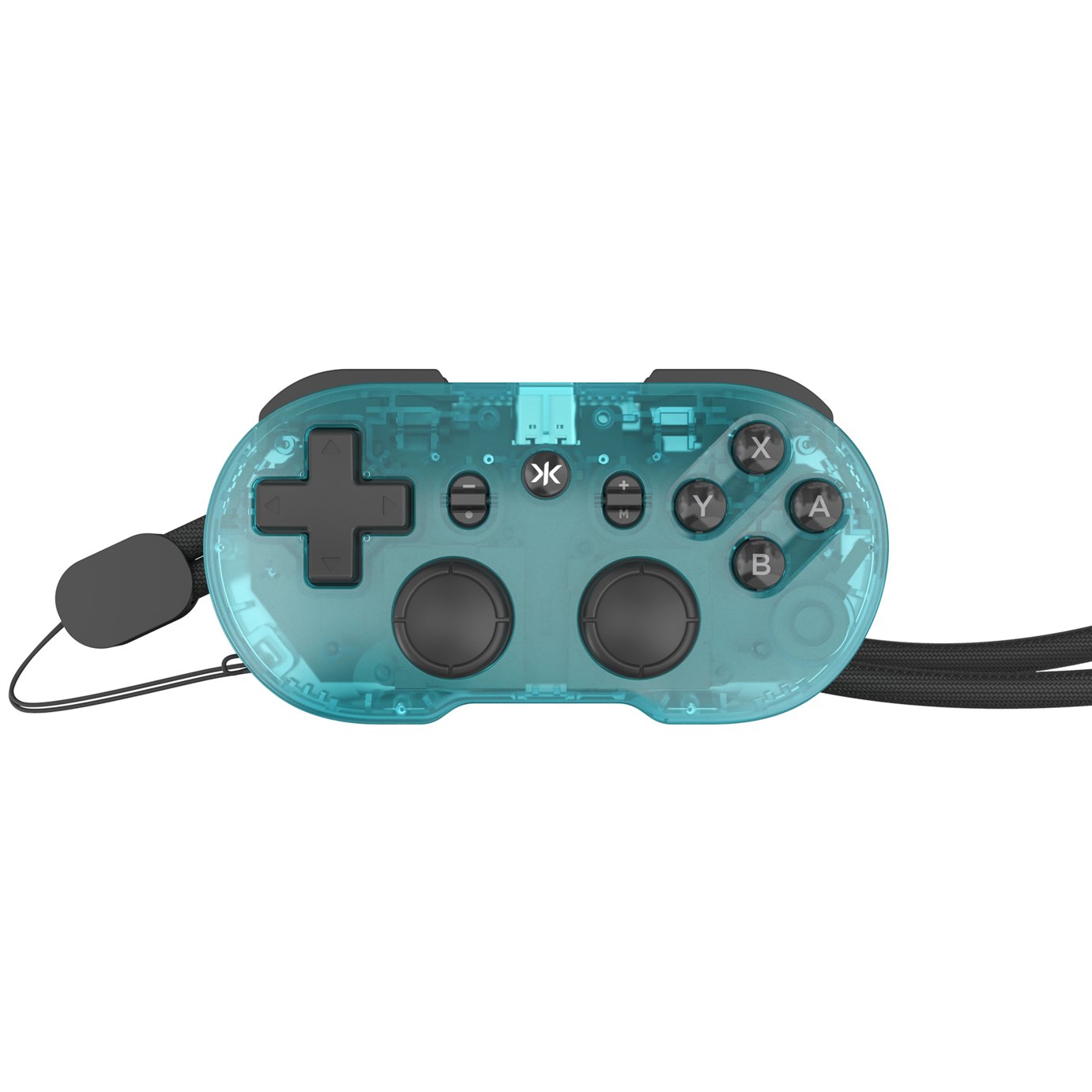 CRKD ATOM+ Mini Bluetooth Switch & PC Gaming Controller - Glacier Blue Edition